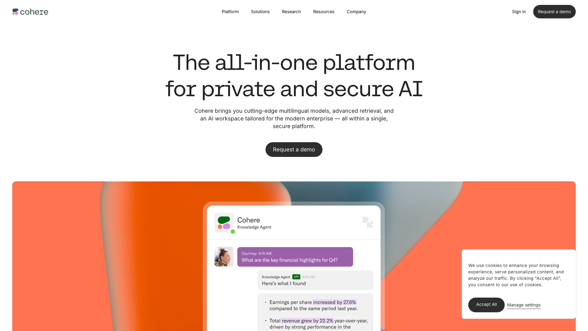 Cohere 截图 1