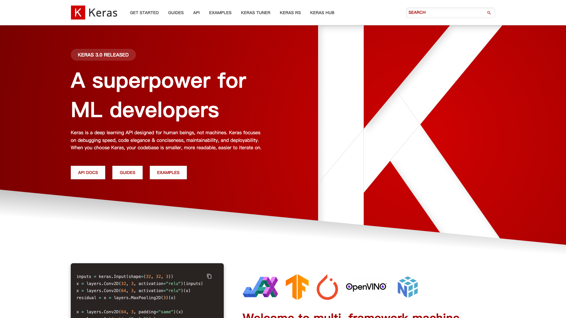 Keras 截图 1