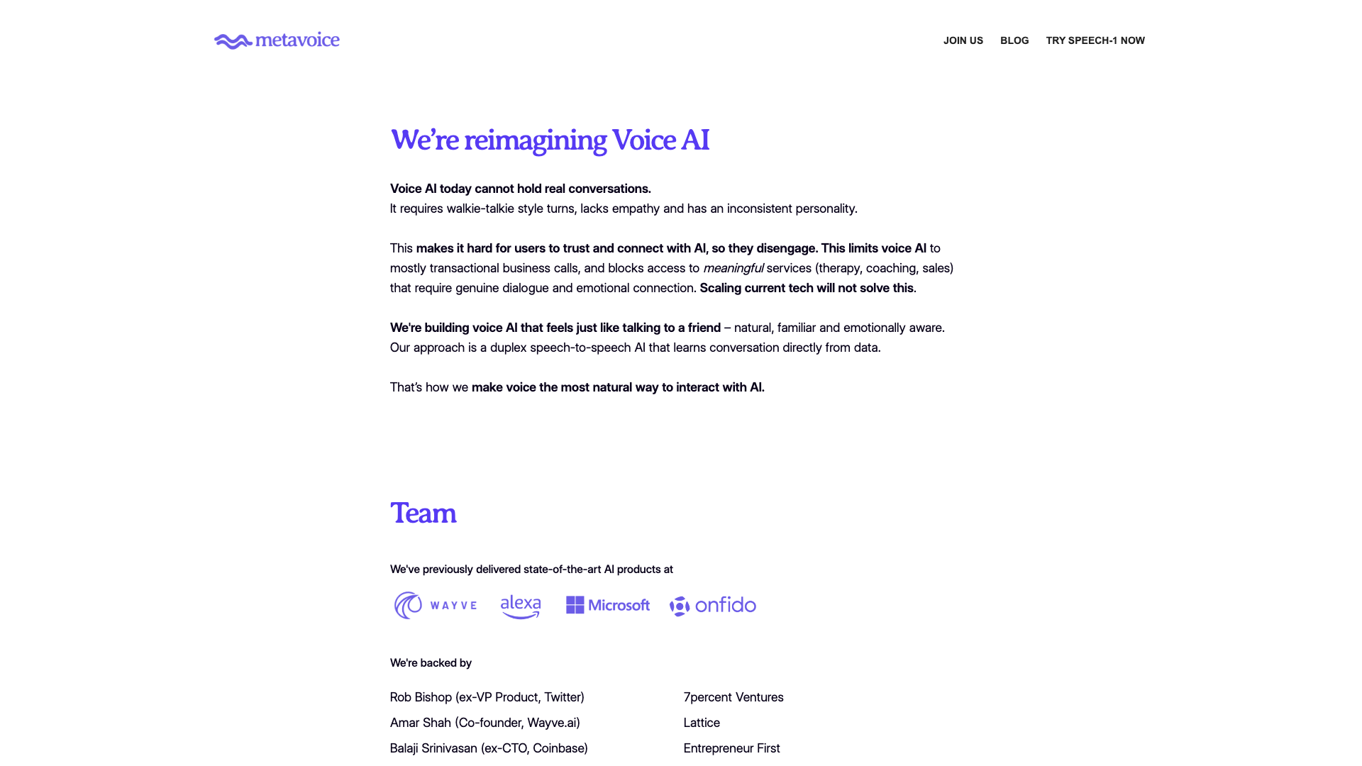 MetaVoice 截图 1
