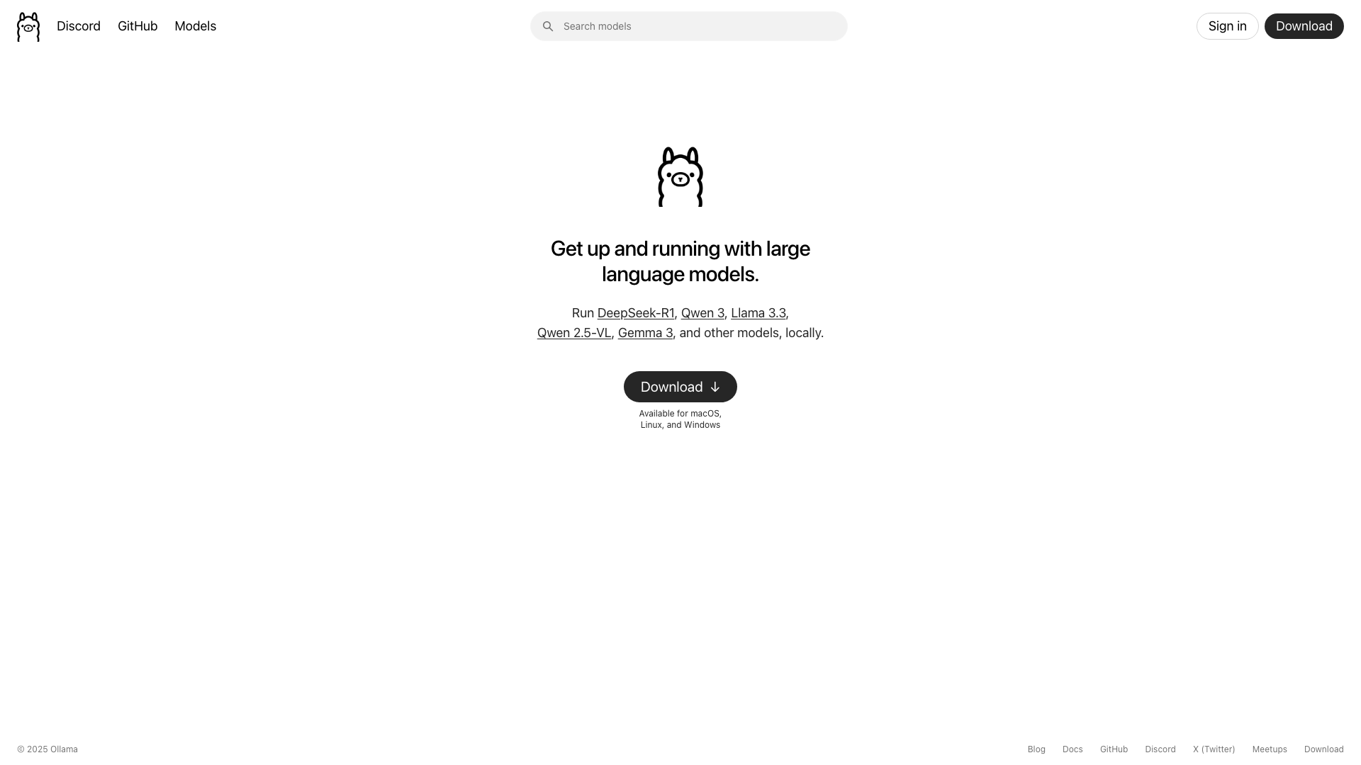 Ollama 截图 1