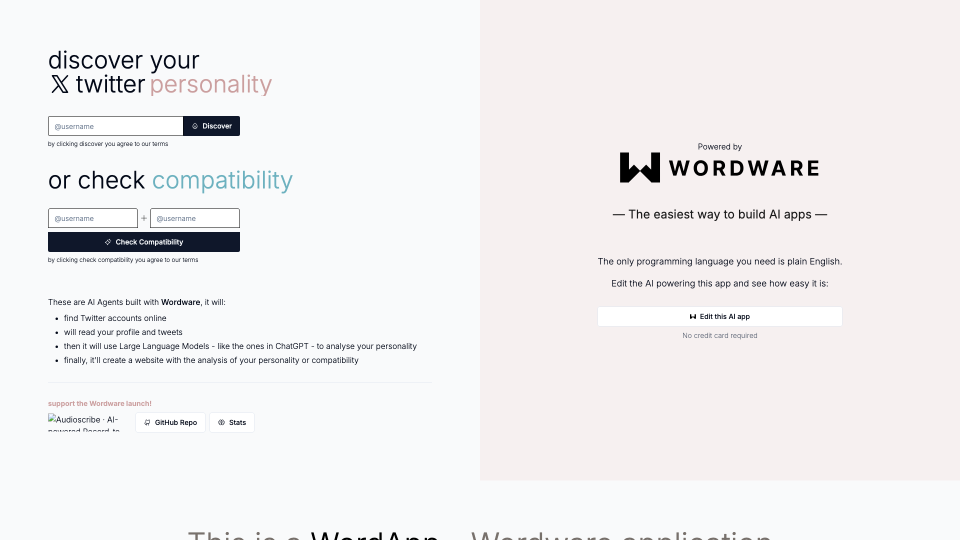 Wordware 截图 1