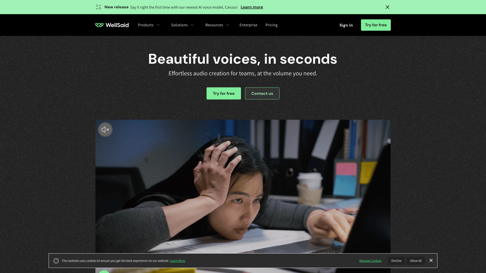 WellSaid Labs 截图 1